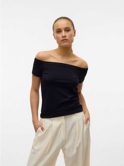 Vero Moda Kurzarmshirt "VMPANDA OFF-SHOULDER TOP JRS GA NOOS" günstig online kaufen