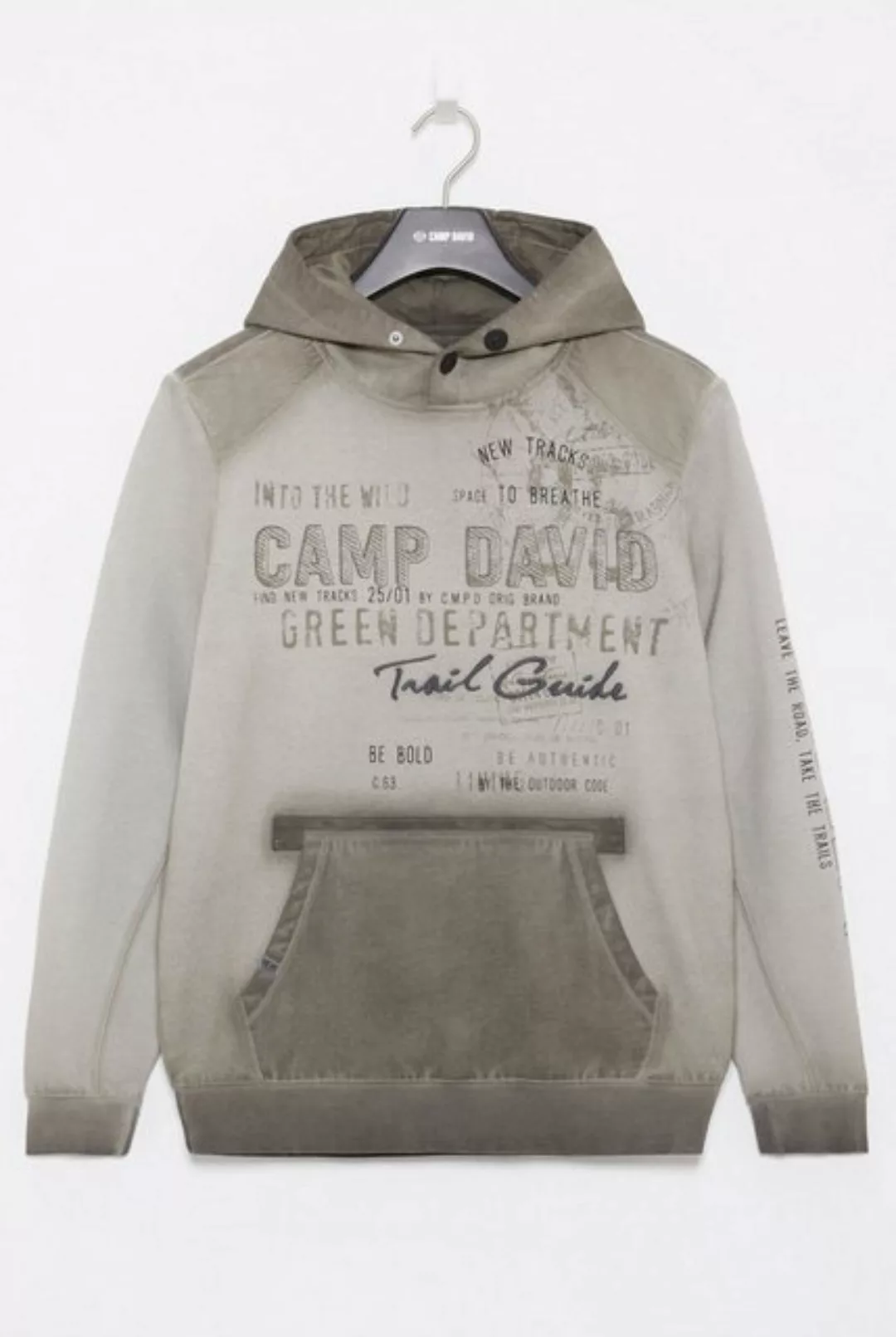 CAMP DAVID Kapuzensweatshirt günstig online kaufen