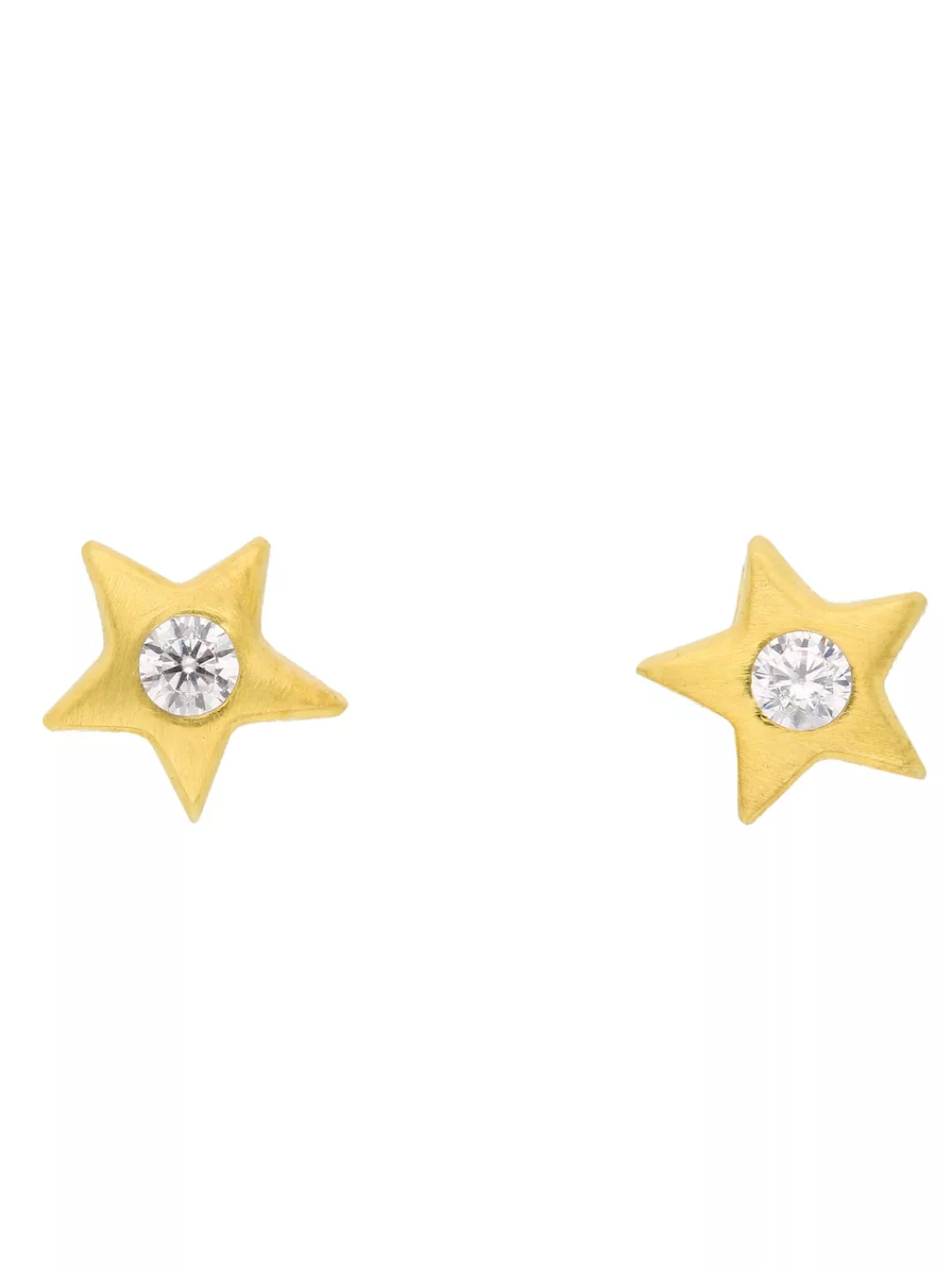 Adelia´s Paar Ohrhänger "333 Gold Ohrringe Ohrstecker Stern", mit Zirkonia günstig online kaufen
