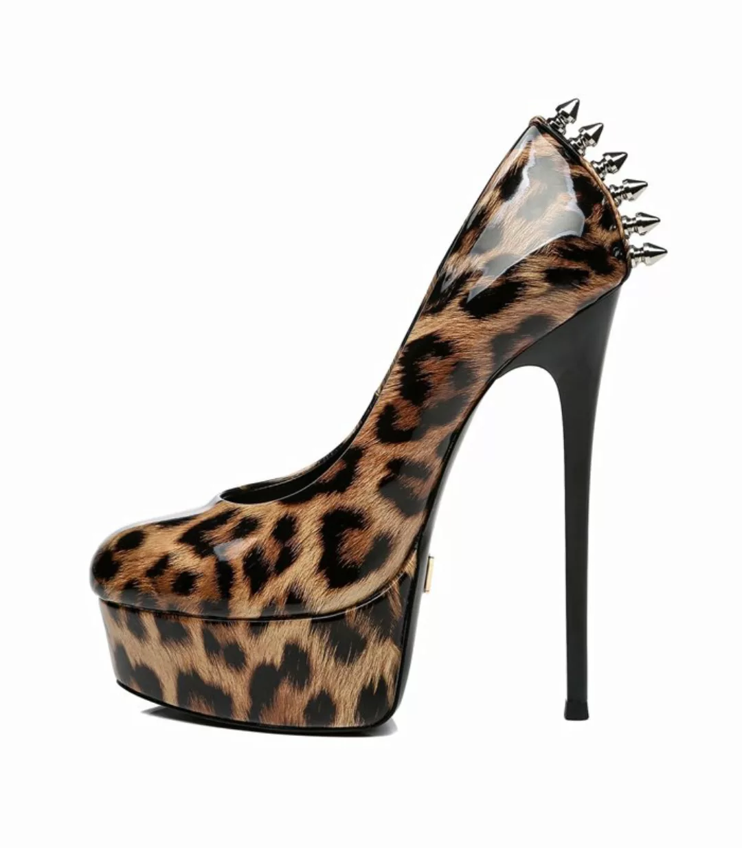 Giaro Plateau Pumps BAD-GIRL Leopardenmuster lack (Schuhgröße: EUR 43) günstig online kaufen