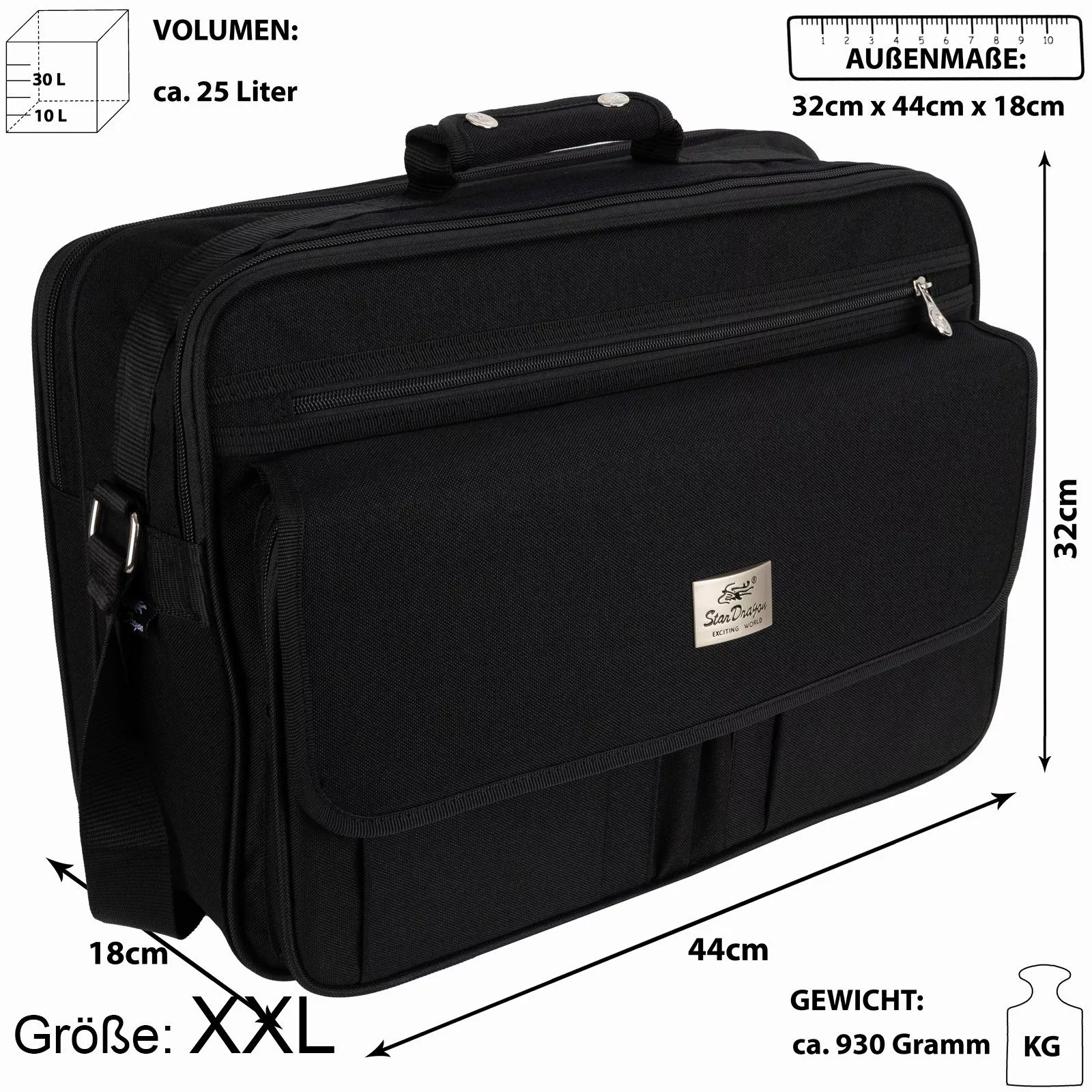 EAAKIE Umhängetasche Tasche Arbeitstasche Umhängetasche Flugbegleiter günstig online kaufen