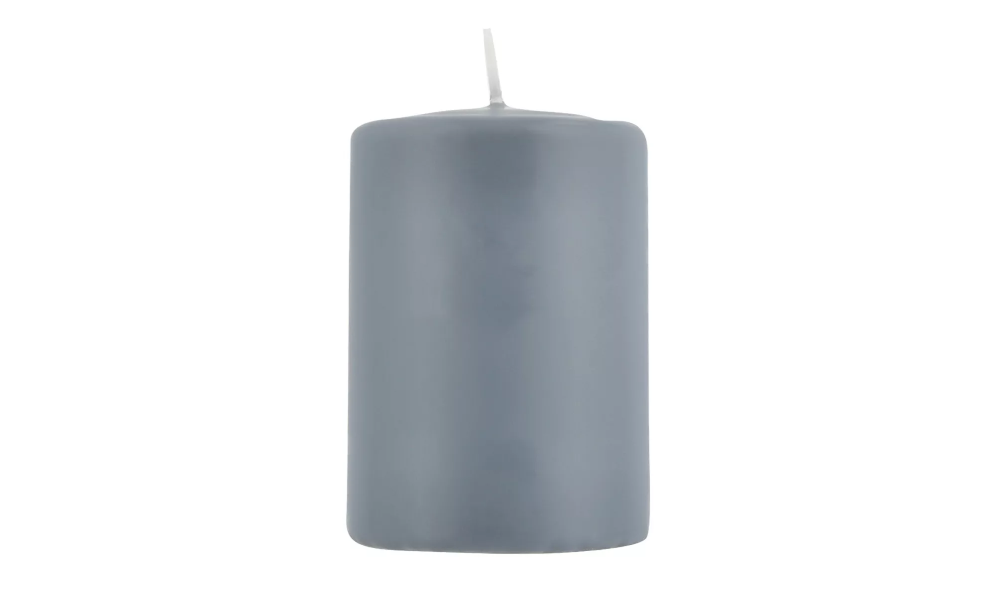 Zylinderkerze  Powder ¦ blau ¦ Maße (cm): H: 10  Ø: 6.8 Accessoires > Kerze günstig online kaufen