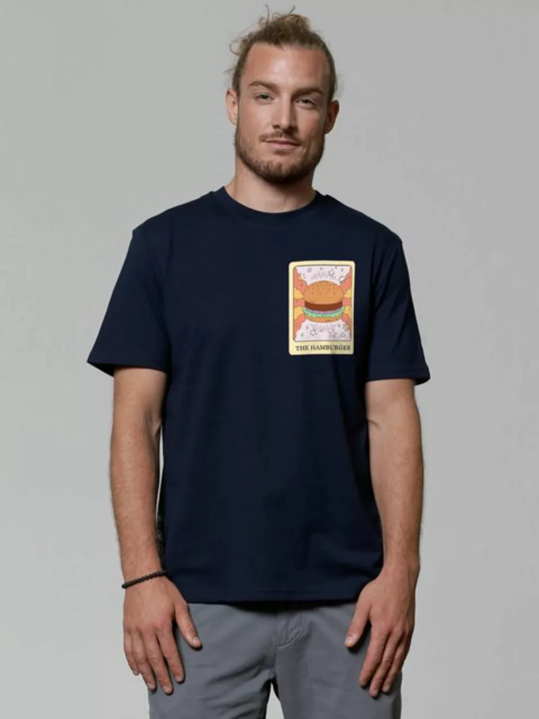 wat? Apparel T-Shirt Tarot The Hamburger günstig online kaufen