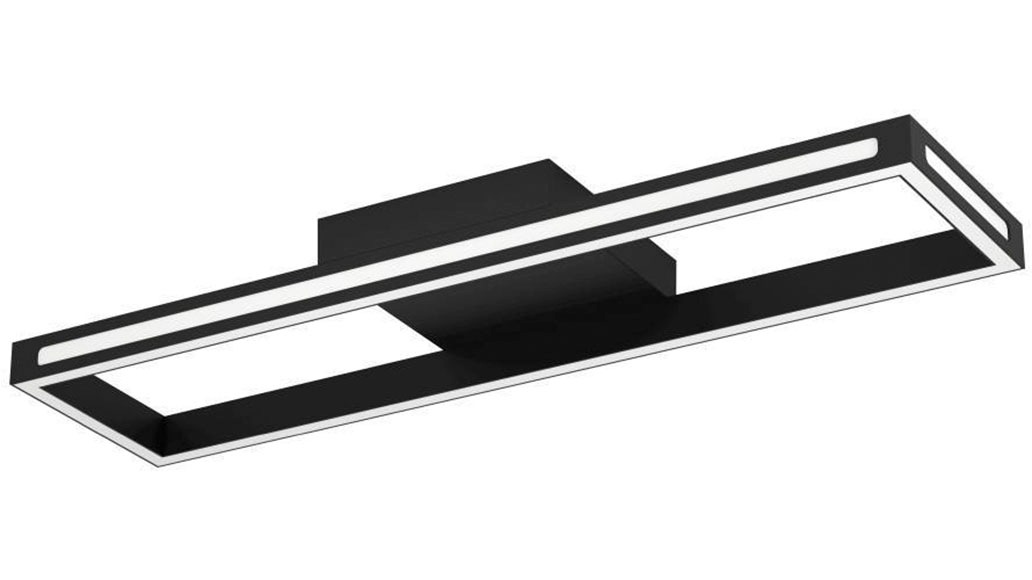 Eglo LED-Deckenleuchte Salvilanas-Z 21 W 7,5 cm Schwarz Weiß günstig online kaufen