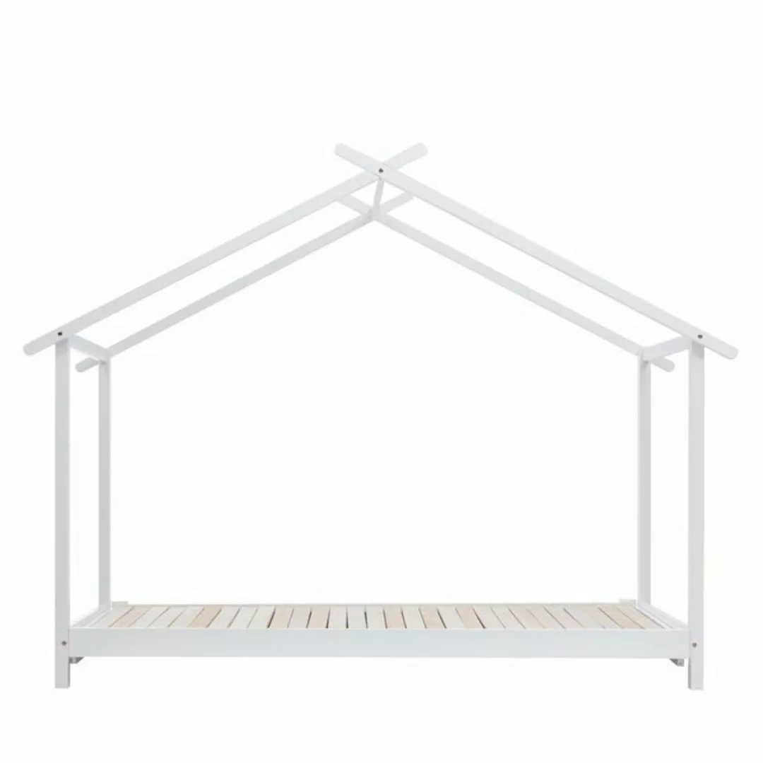 Gotagee Kinderbett Hausbett 90x190 Kinderbett Holzbett mit Ausziehbett Umba günstig online kaufen