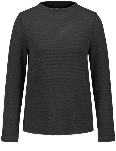 GERRY WEBER Langarmshirt Langarmshirt in Strukturoptik günstig online kaufen