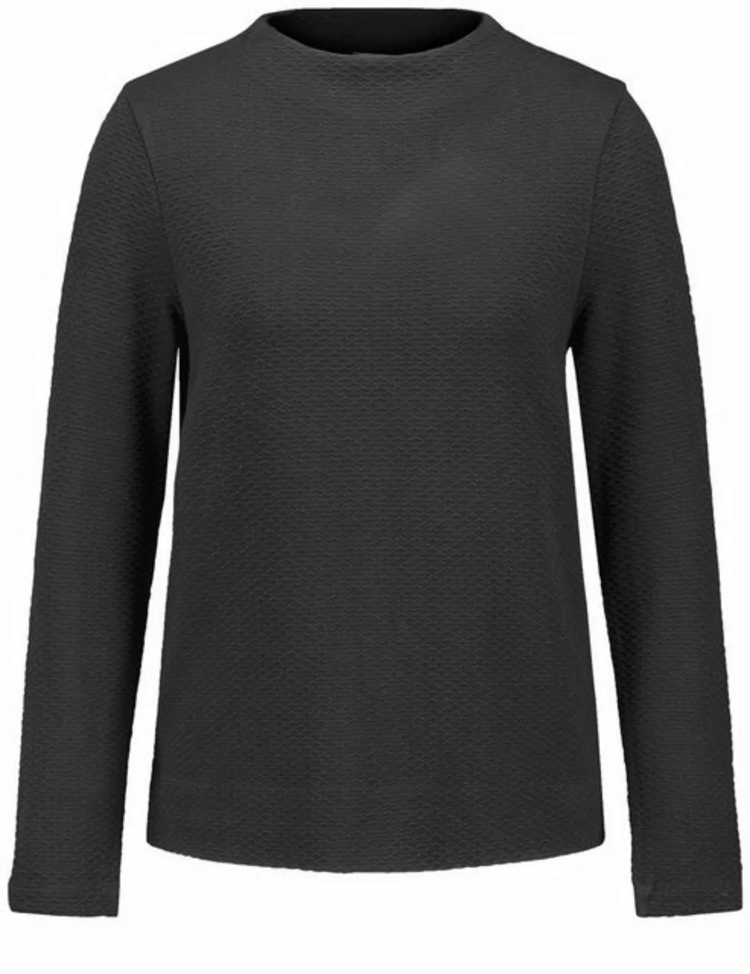 GERRY WEBER Langarmshirt Langarmshirt in Strukturoptik günstig online kaufen