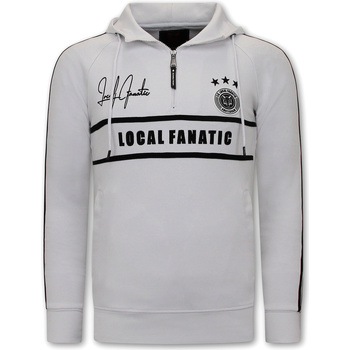 Local Fanatic  Sweatshirt Hoodie Mit Halbem Reißverschluss günstig online kaufen