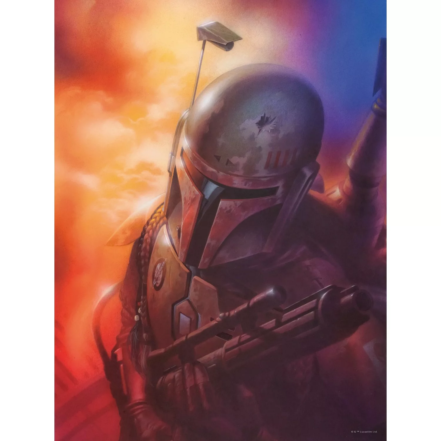 Komar Wandbild Star Wars Mandalorian 30 x 40 cm günstig online kaufen