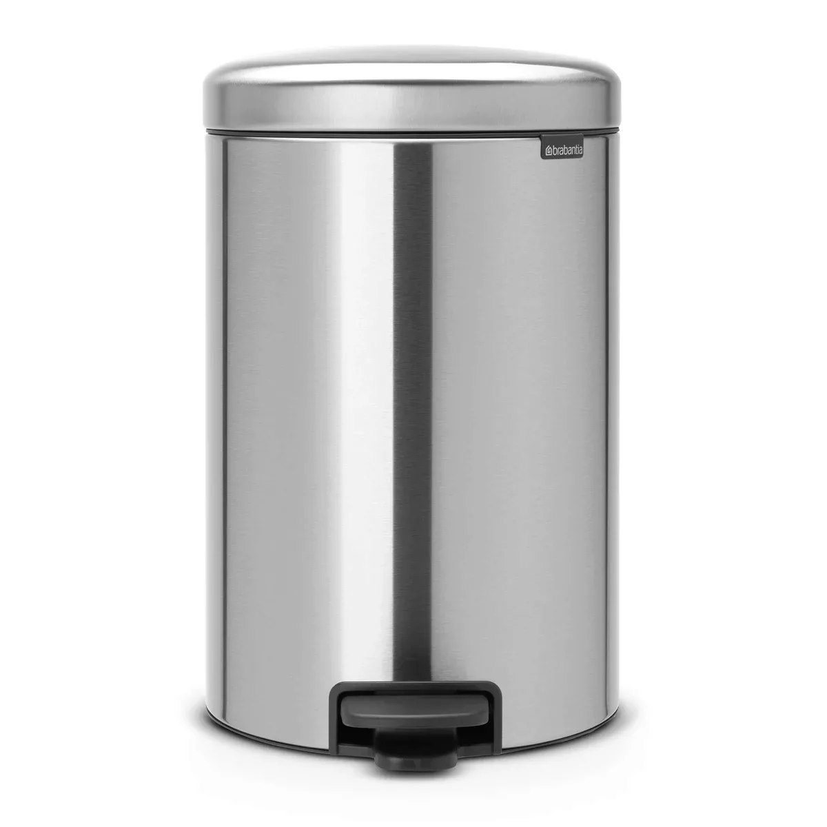 New Icon Treteimer 20 Liter matt steel günstig online kaufen