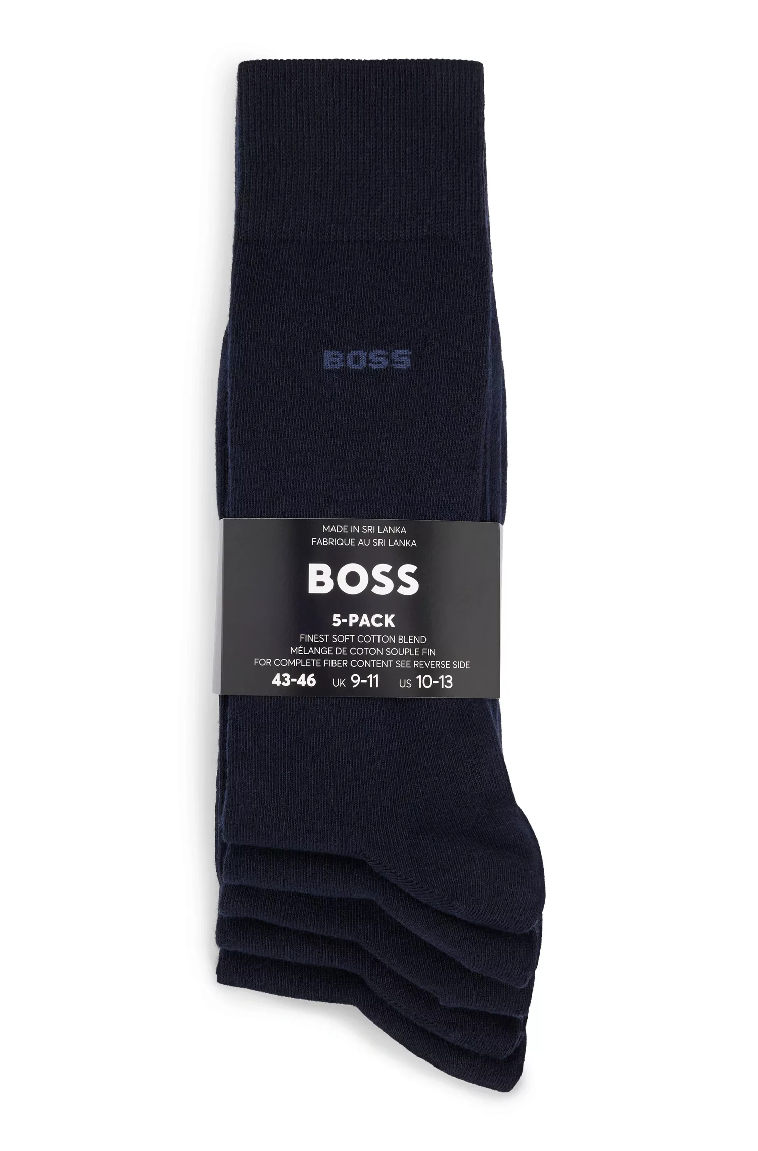 BOSS Businesssocken "5P RS Uni Col CC", (Packung, 5 Paar, 5er), mit BOSS Sc günstig online kaufen