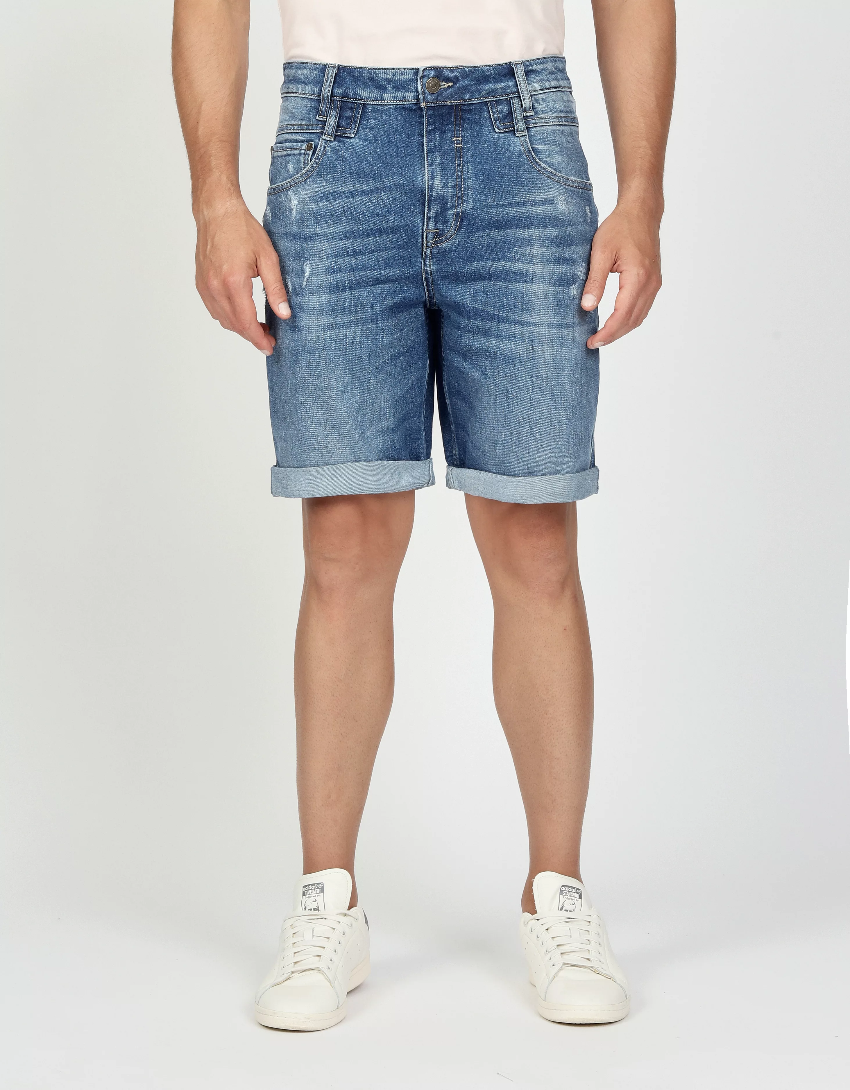 GANG Jeansshorts "94MARCO", mit Doppelbunddetail, Relaxed Fit günstig online kaufen