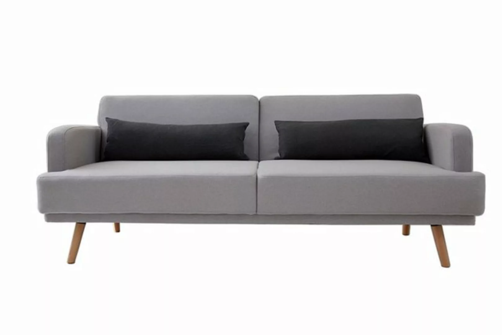 riess-ambiente Schlafsofa STUDIO 200cm grau, mit Bettfunktion günstig online kaufen