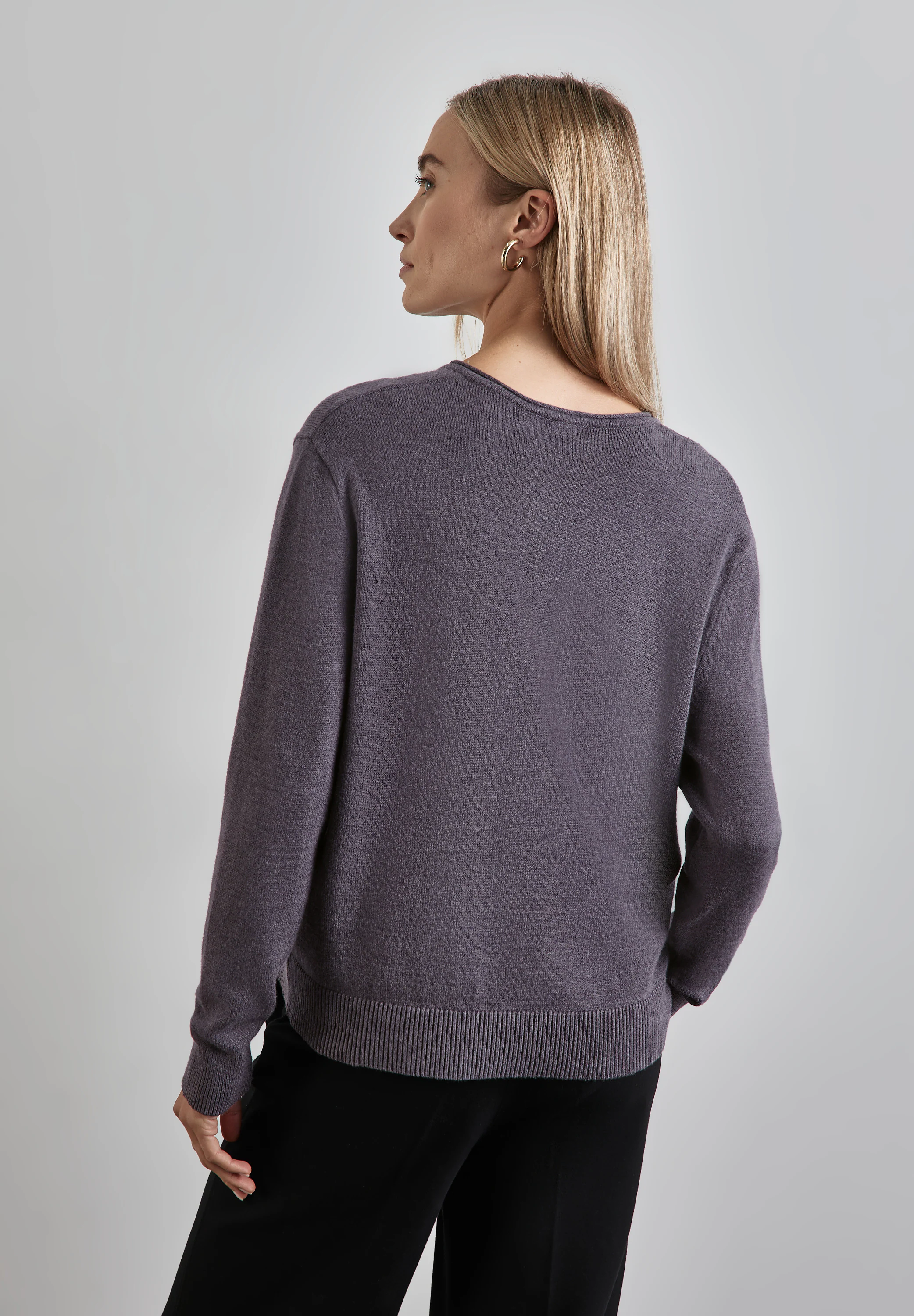 STREET ONE Strickpullover, mit V-Ausschnitt günstig online kaufen