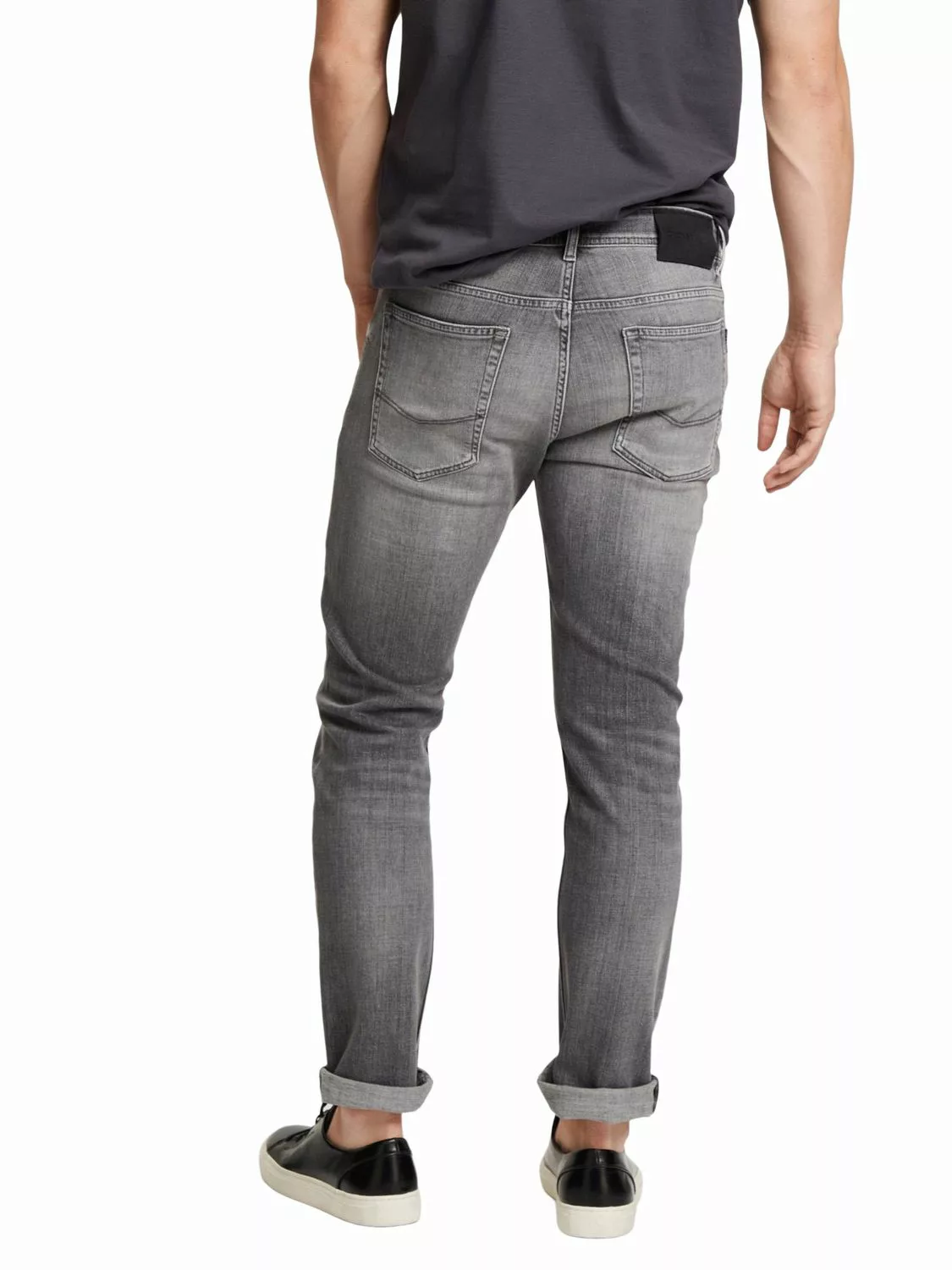 Cross Jeans Herren Jeans DYLAN - Regular Fit - Grau - Light Grey Used günstig online kaufen