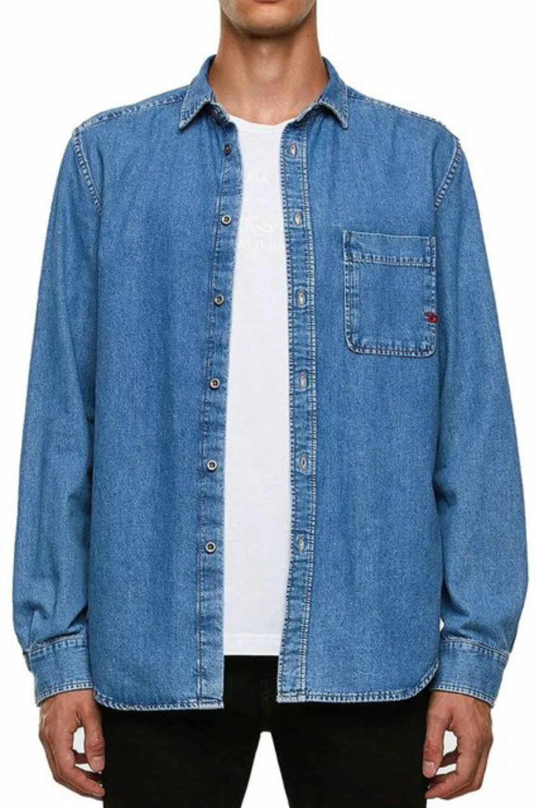 Diesel Jeanshemd Diesel "D-BILLY CAMICIA" Herren Denim Hemd günstig online kaufen