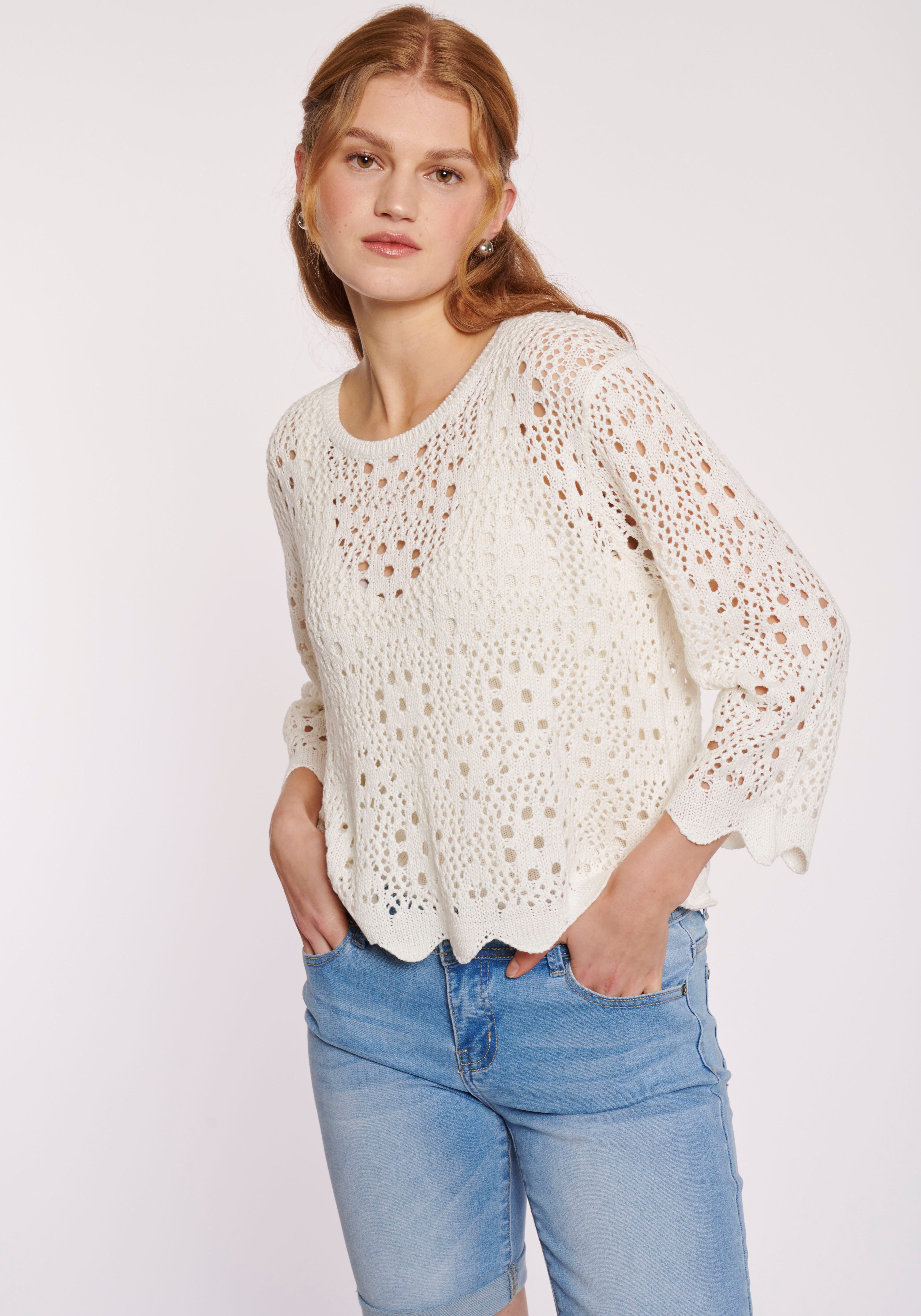 HaILY’S Strickpullover 3/4 A SK Ma44ra günstig online kaufen