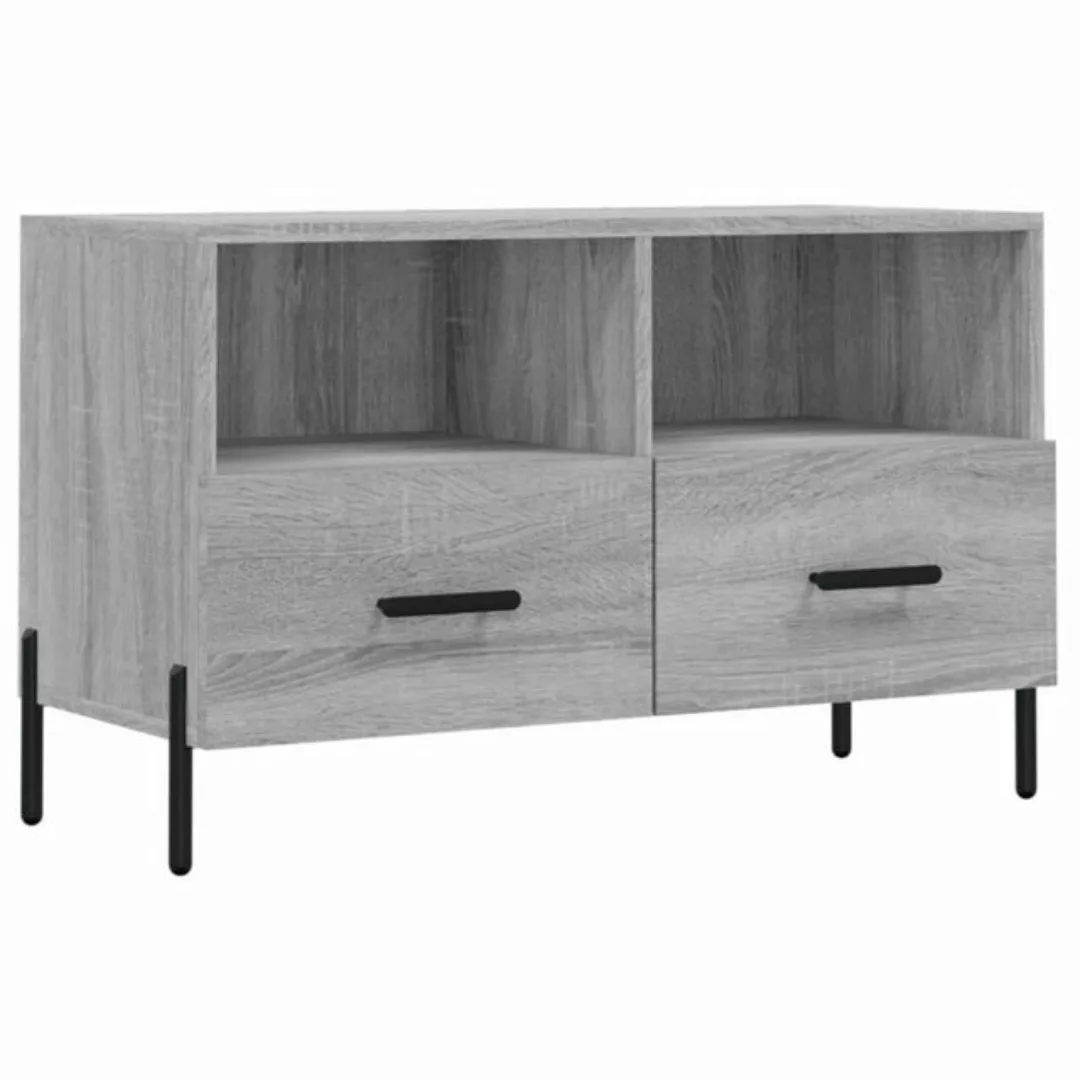 vidaXL TV-Schrank TV-Schrank Grau Sonoma 80x36x50 cm Spanplatte günstig online kaufen