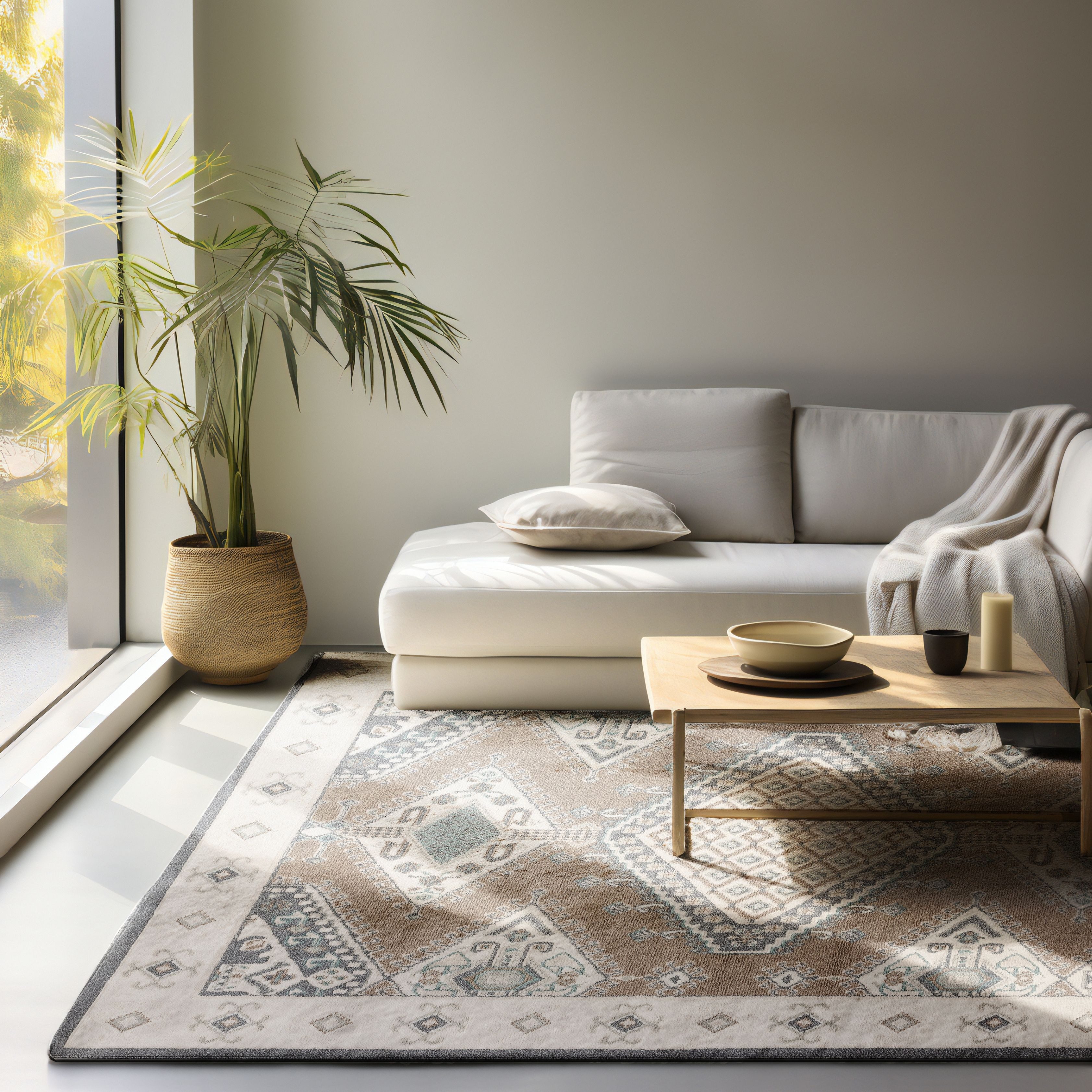 HANSE Home Teppich »Lakan«, rechteckig, 8 mm Höhe, Orient Optik, strapazier günstig online kaufen