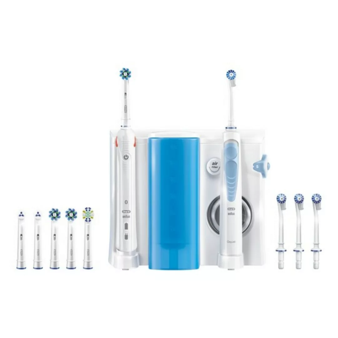 Elektrische Zahnbürste + Munddusche Oral-b Oc601 Bluetooth Weiß/blau günstig online kaufen