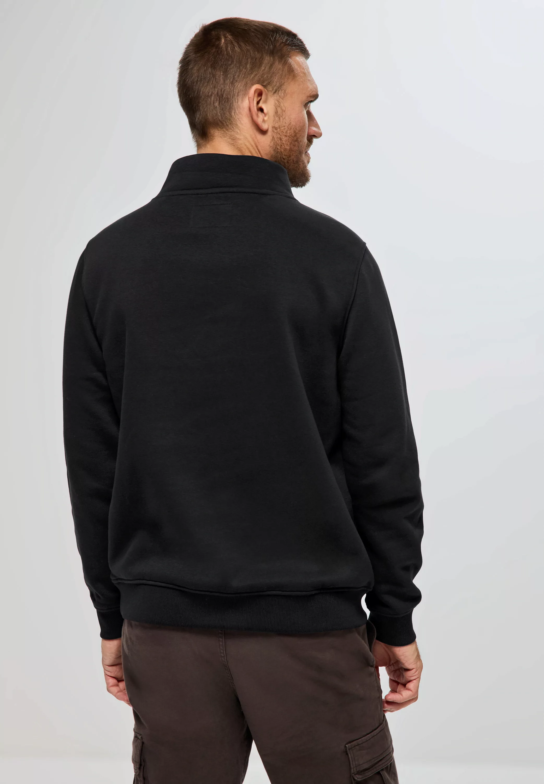 STREET ONE MEN Sweatshirt, mit Stehkragen günstig online kaufen