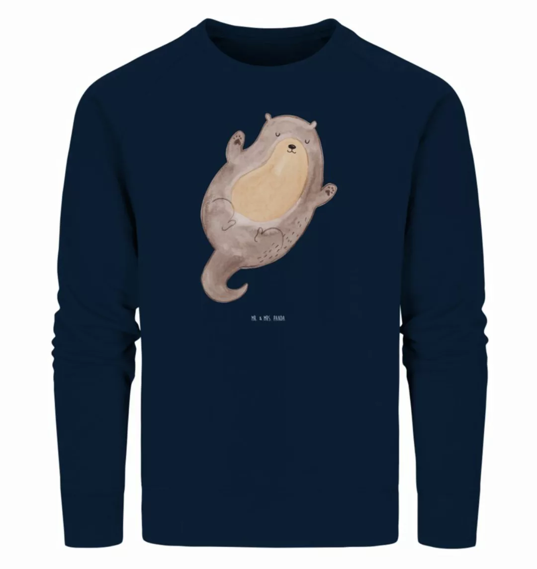 Mr. & Mrs. Panda Longpullover Größe S Otter Umarmen - French Navy - Geschen günstig online kaufen