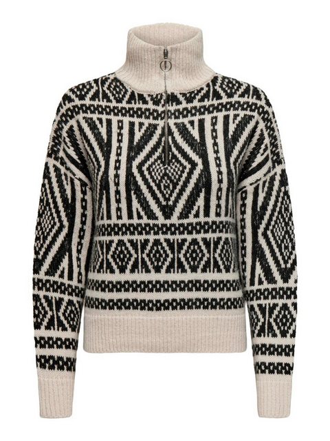 ONLY Strickpullover ONLFELICIA LS ZIP PULLOVER NCA KNT günstig online kaufen