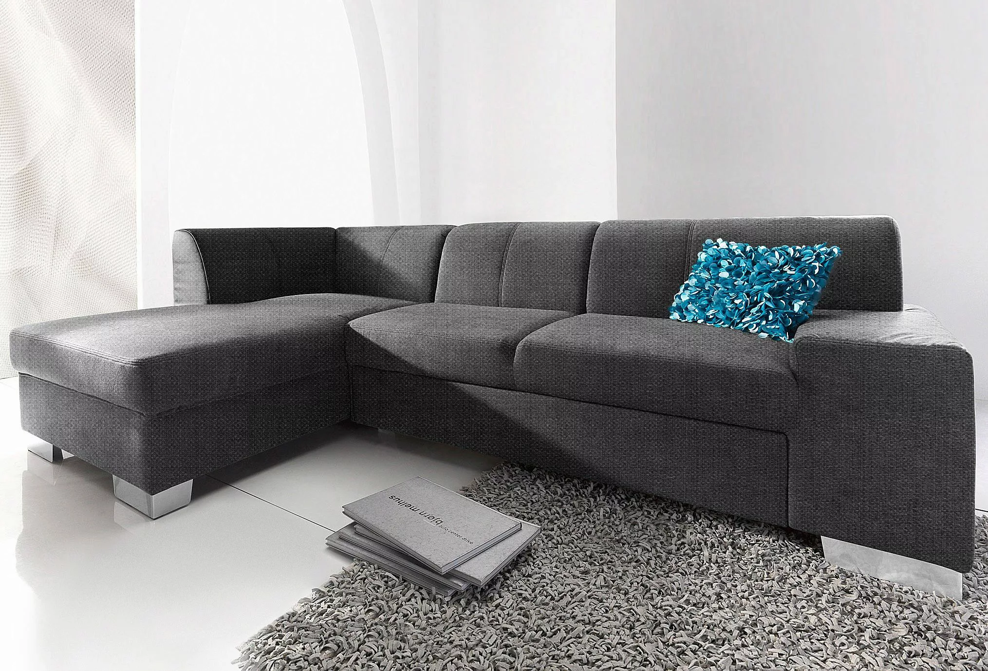 DOMO collection Ecksofa Star L-Form, wahlweise mit Bettfunktion günstig online kaufen