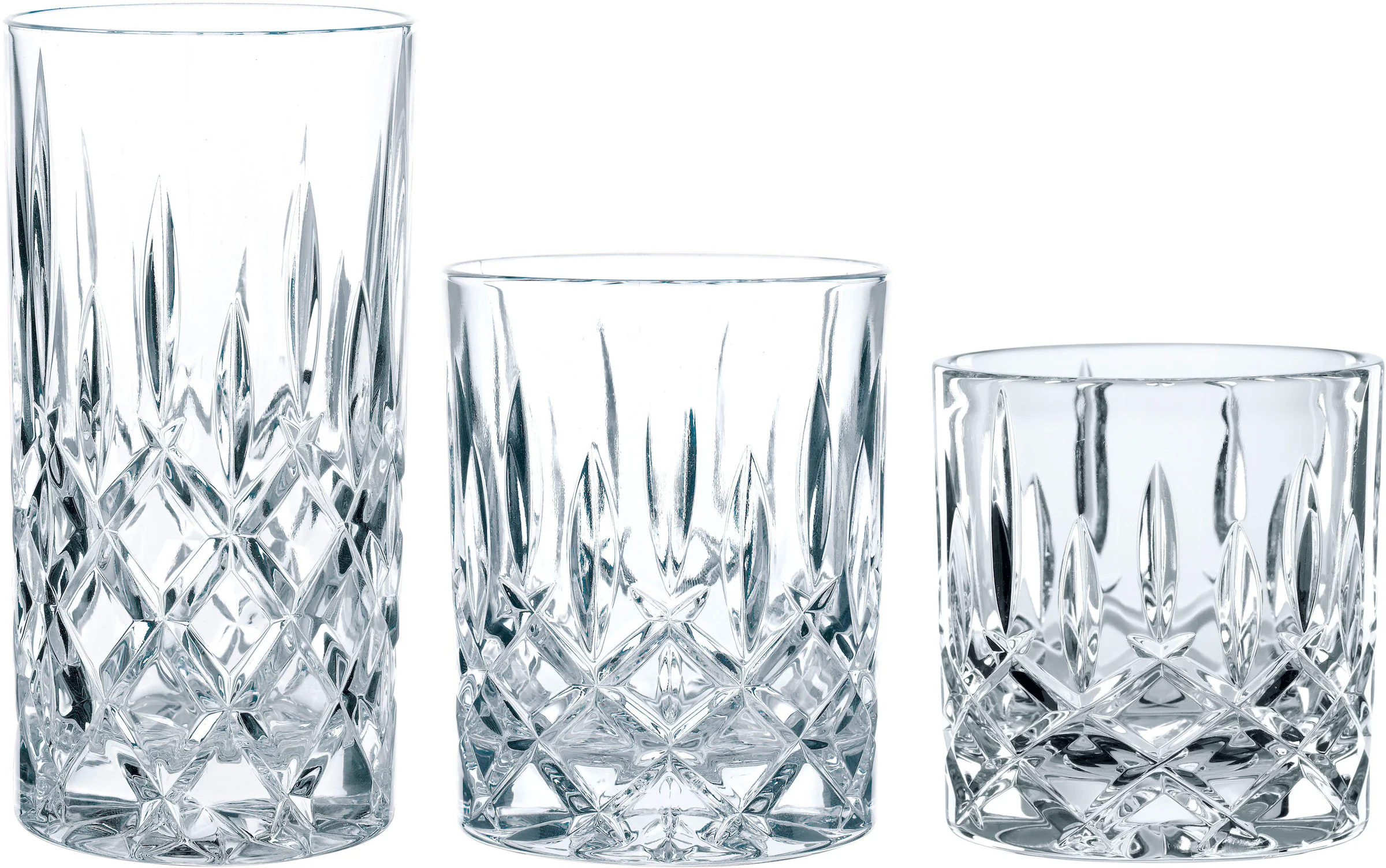 Nachtmann Gläser-Set »Noblesse«, (Set, 18 tlg., je 6 Whisky-Gläser, Longdri günstig online kaufen