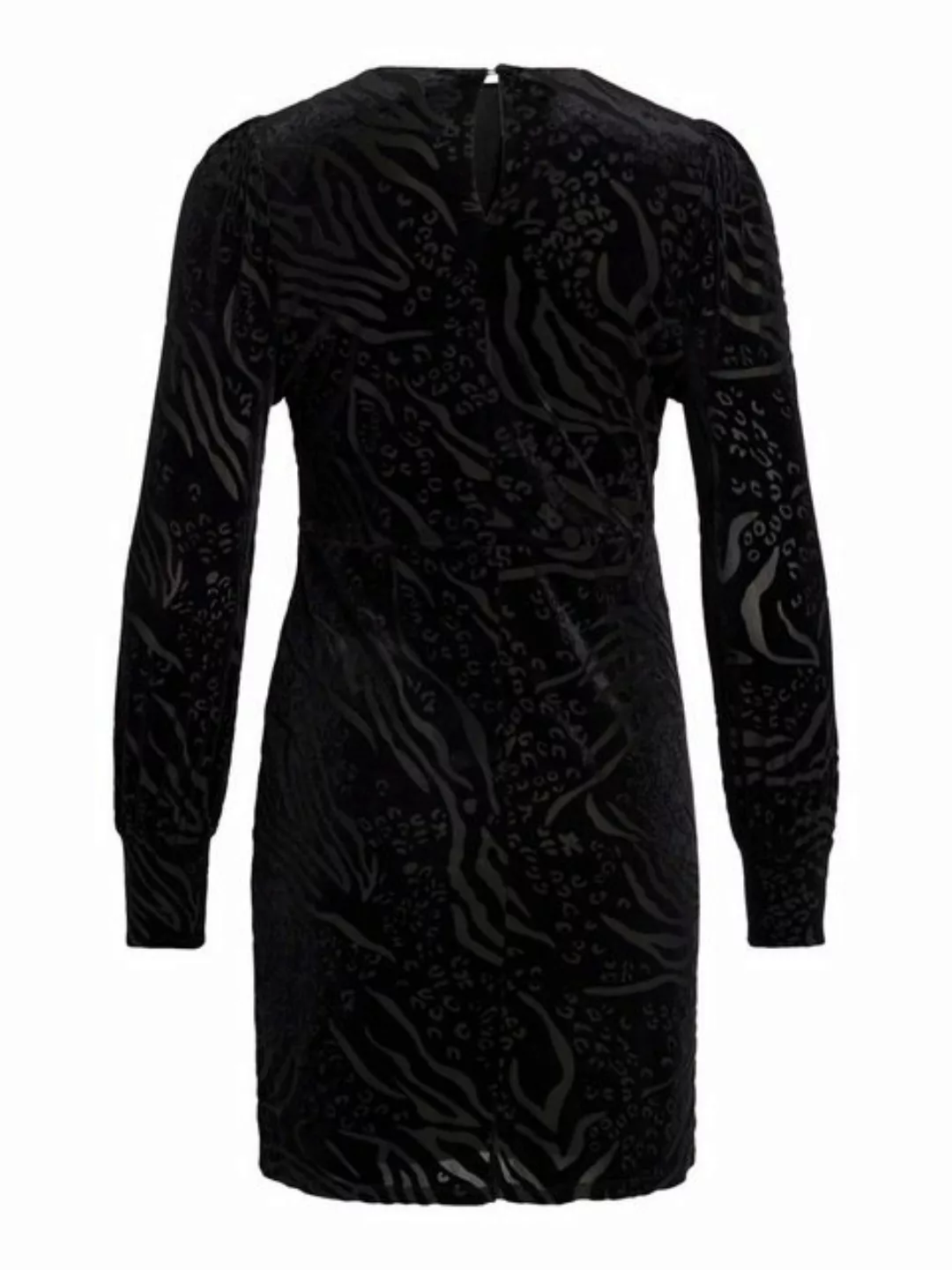 Vila Shirtkleid Samtiges Nicki Kleid Leo Print Party Dress für Kurvige Frau günstig online kaufen