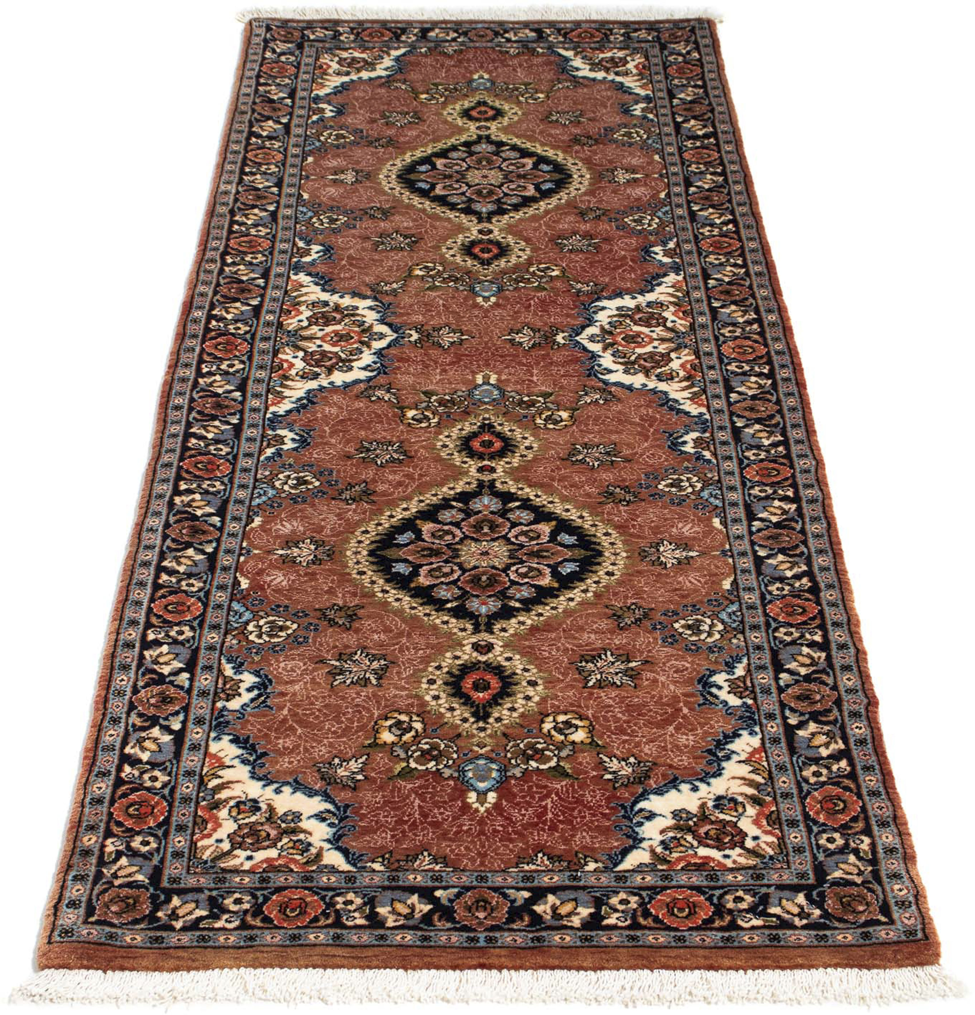 morgenland Orientteppich »Perser - Ghom - 192 x 68 cm - rost«, rechteckig, günstig online kaufen