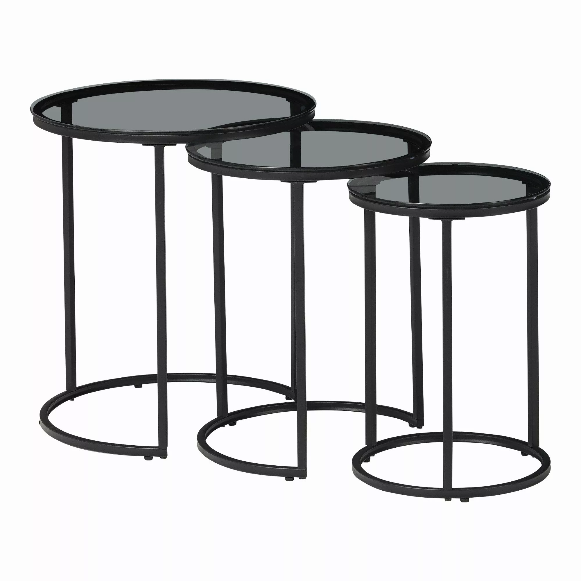en.casa Satztisch (3er Set), »Kyyjärvi« Beistelltisch-Set günstig online kaufen