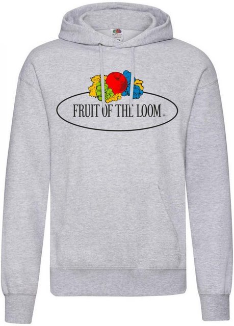 Fruit of the Loom Kapuzenpullover Vintage Hooded Sweat Classic Large Logo P günstig online kaufen