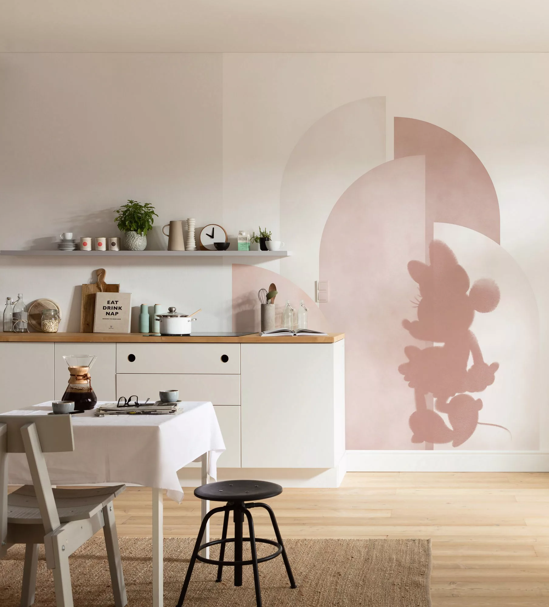 Komar Vliestapete »Minnie Creative Aesthetic«, 250x280 cm (Breite x Höhe) günstig online kaufen