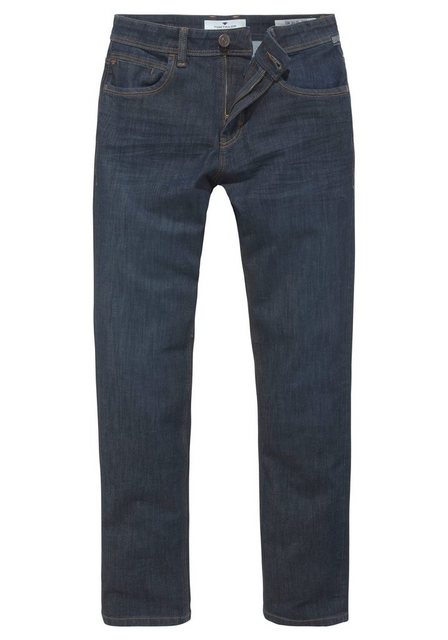 Tom Tailor Herren Jeans Josh - Slim Fit - Blau - Rinsed Blue Denim günstig online kaufen