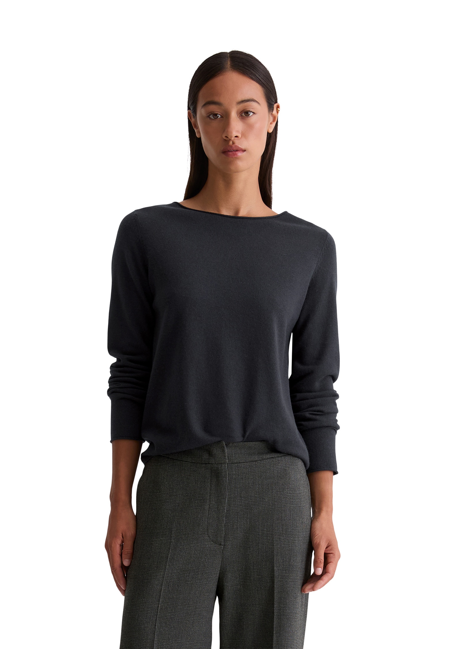 Marc OPolo Strickpullover "aus softem Schurwolle-Mix" günstig online kaufen