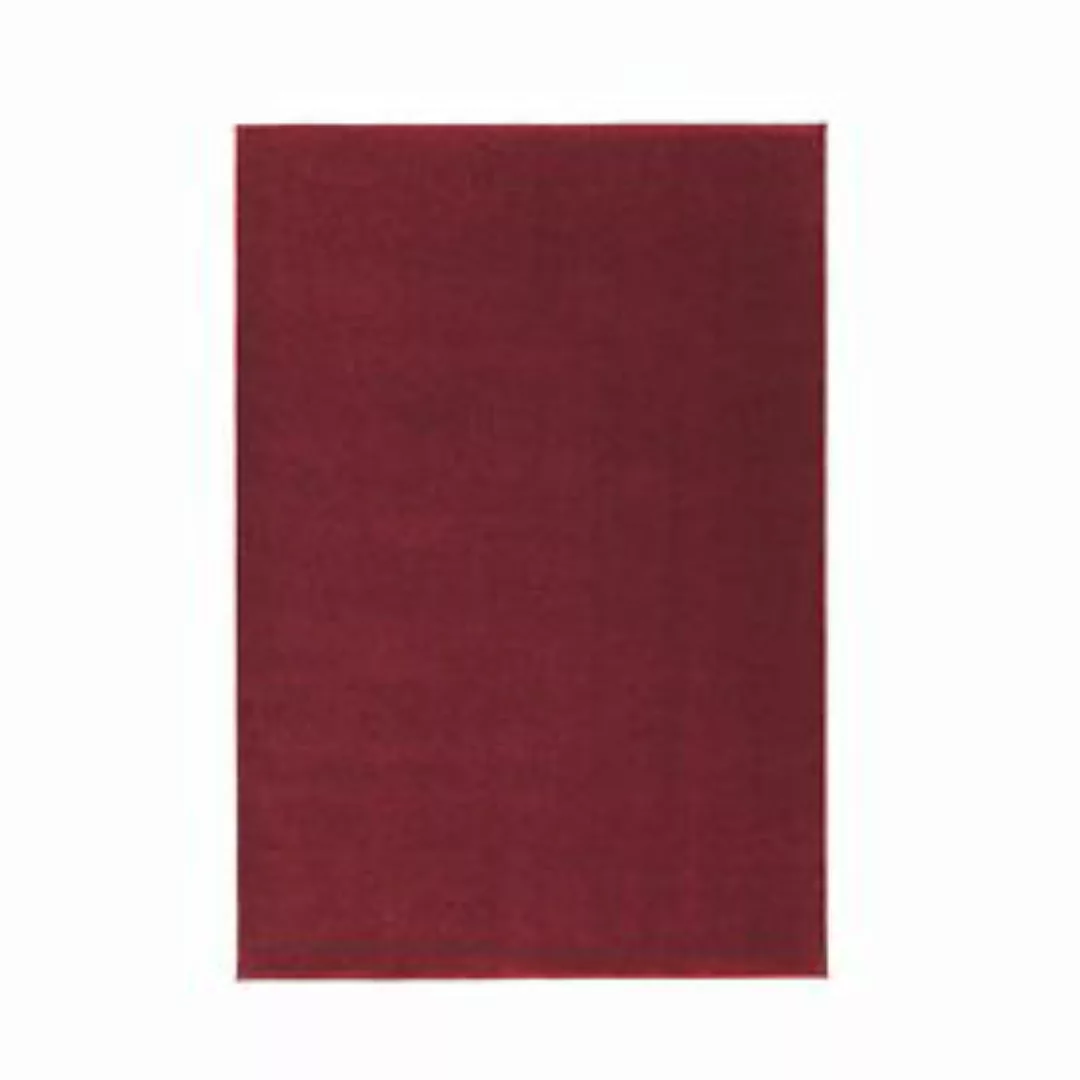 Hochflorteppich - rot - Synthethische Fasern - 160 cm - Sconto günstig online kaufen