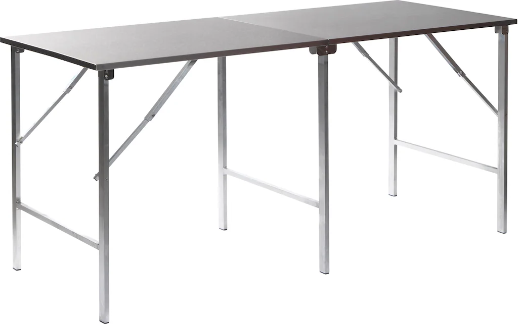 Essentials Klapptisch "Edelstahl Arbeitstisch", (Packung, 1 St.), aufklappb günstig online kaufen
