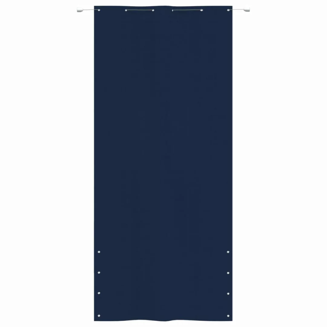 Vidaxl Balkon-sichtschutz Blau 120x240 Cm Oxford-gewebe günstig online kaufen