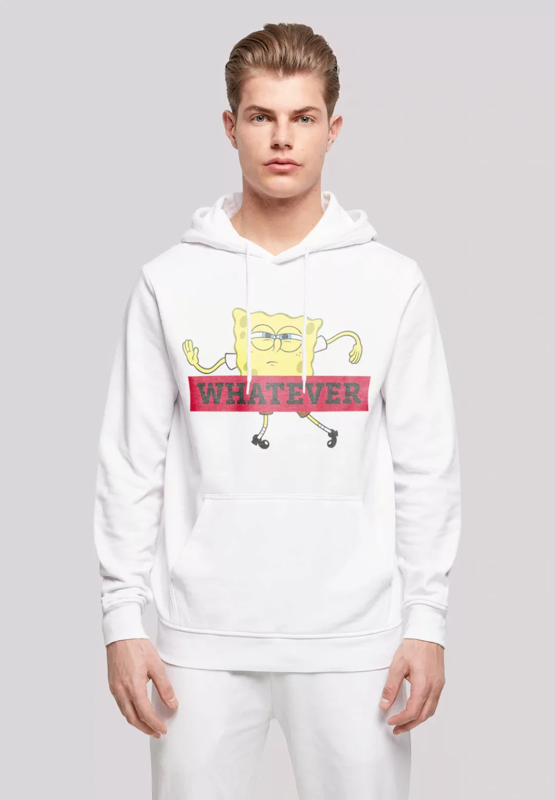 F4NT4STIC Kapuzenpullover "Spongebob Schwammkopf WHATEVER", Print günstig online kaufen