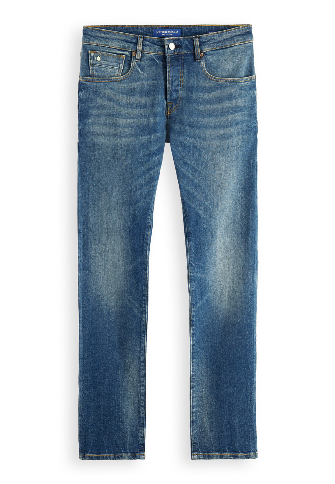 Scotch & Soda Herren Jeans SKIM SUPER SLIM 168641 Maui Blauw Mittelblau günstig online kaufen