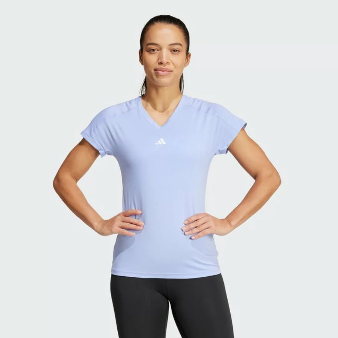 adidas Performance T-Shirt AEROREADY TRAIN ESSENTIALS MINIMAL BRANDING V-NE günstig online kaufen