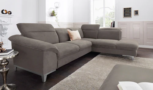 COTTA Polstergarnitur "Teresa L-Form", (Set), Set bestehend aus: Ecksofa mi günstig online kaufen