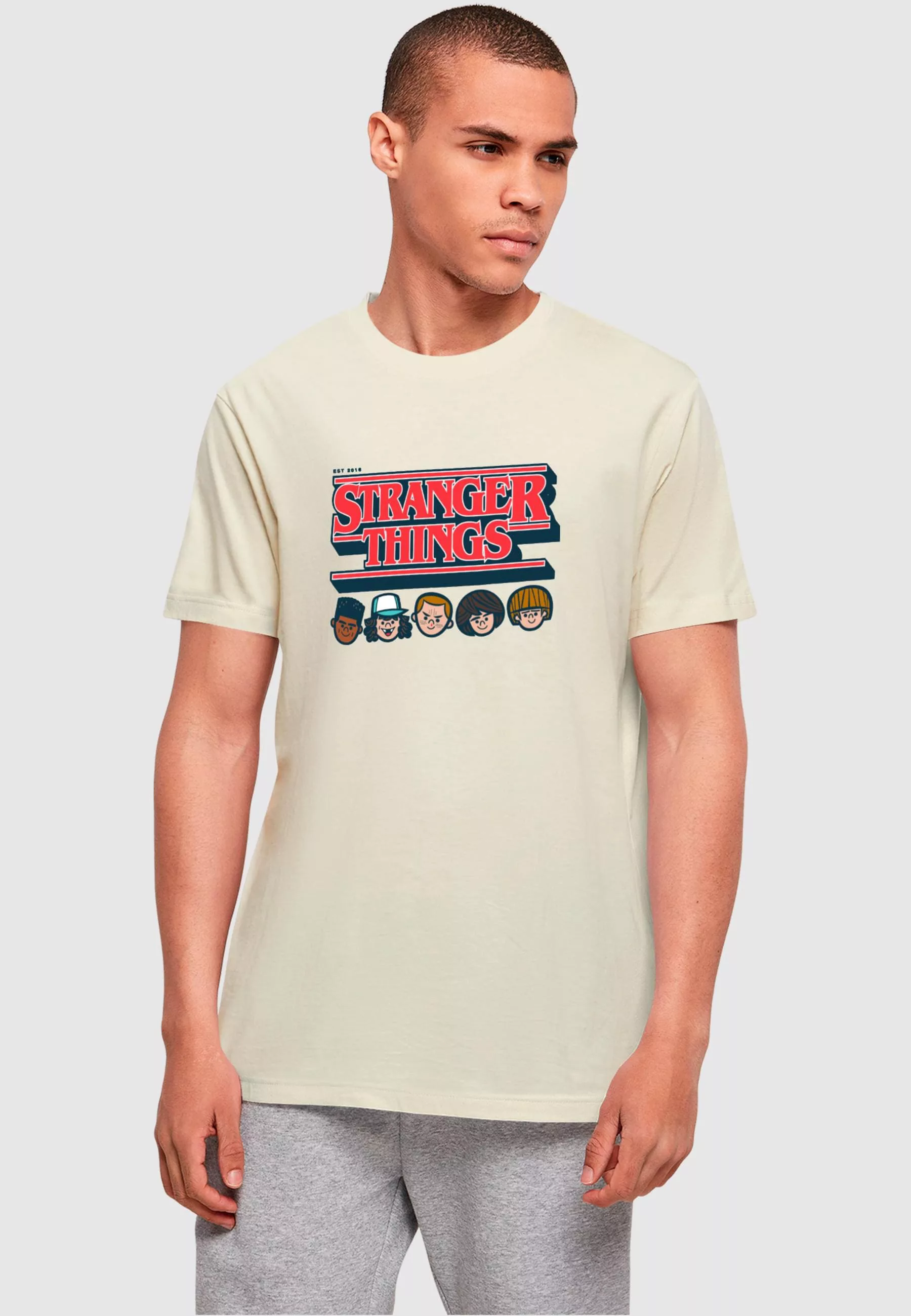 ABSOLUTE CULT T-Shirt "ABSOLUTE CULT Herren Stranger Things - Caricature Lo günstig online kaufen