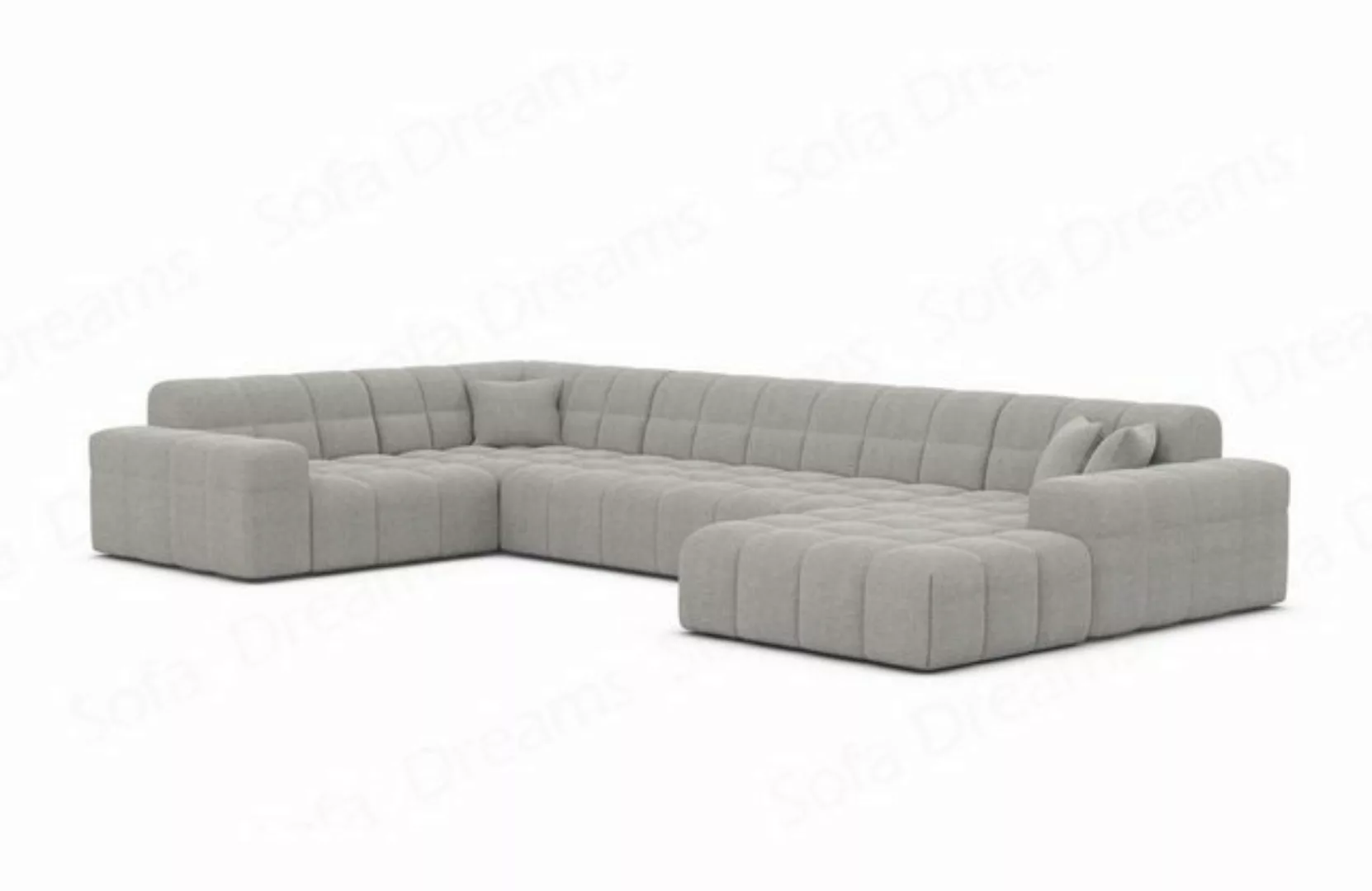 Sofa Dreams Wohnlandschaft Stoff Wohnlandschaft Modern Polstersofa Ibiza U günstig online kaufen