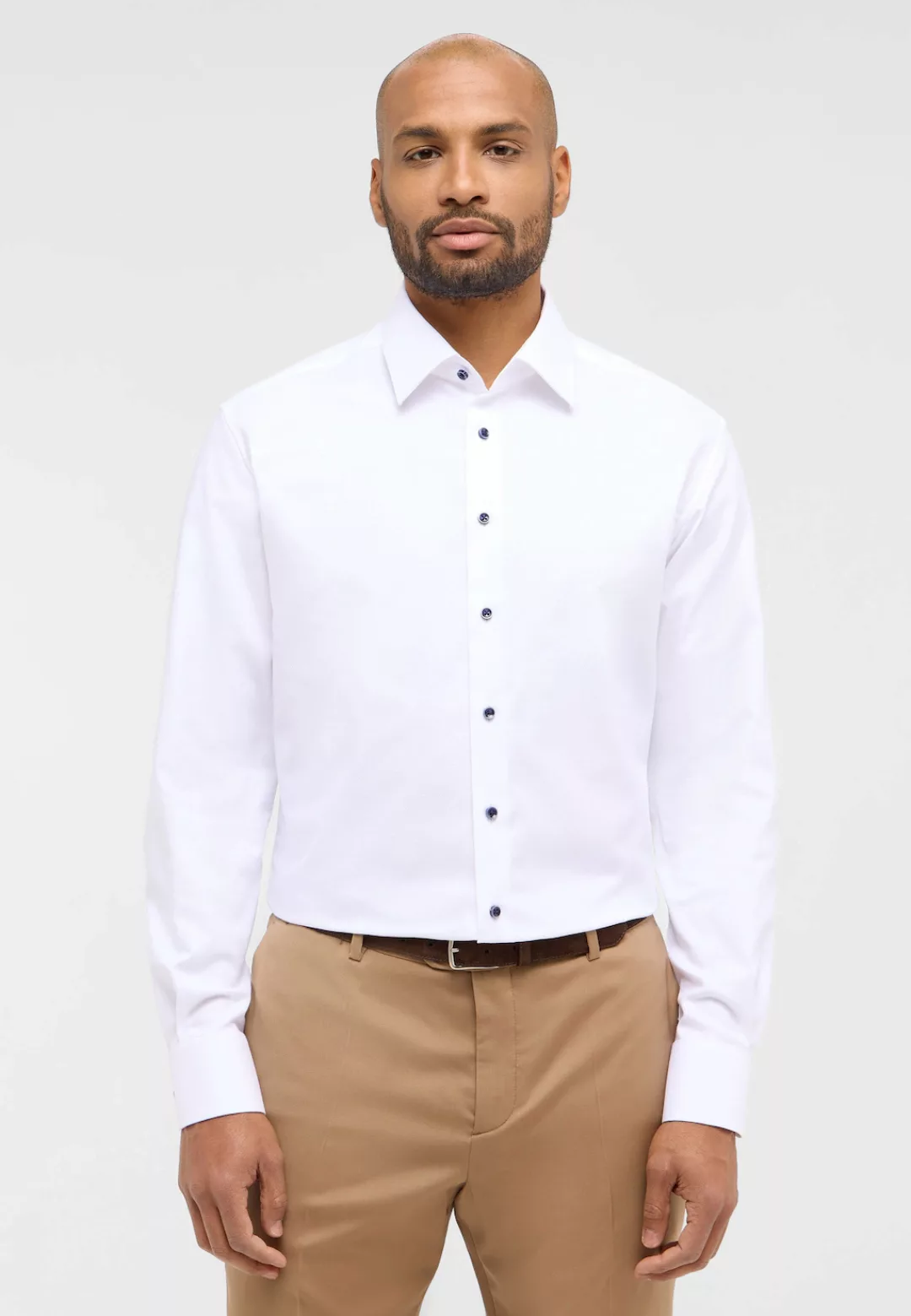 Eterna Langarmhemd "MODERN FIT", NON IRON (bügelfrei) günstig online kaufen