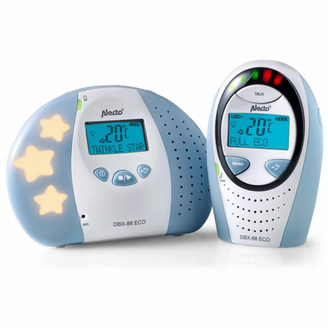 Alecto Babyphone DBX-88 ECO, 1-tlg., Störungsfreier Klang & ECO, Nachtlicht günstig online kaufen