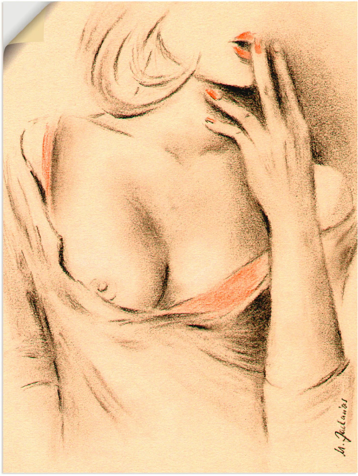 Artland Wandbild "Aphrodite der Moderne", Frau, (1 St.) günstig online kaufen