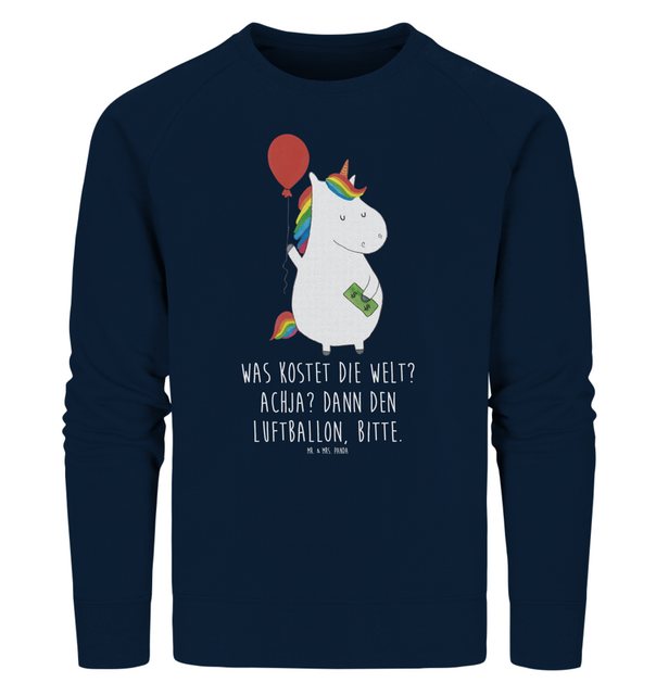 Mr. & Mrs. Panda Longpullover Größe XL Einhorn Luftballon - French Navy - G günstig online kaufen