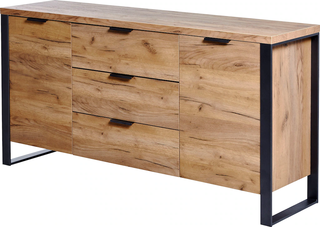 Jahnke Sideboard "LOOP SB 150", (1 St.), mit 2 Türen + 3 Schubladen, Breite günstig online kaufen